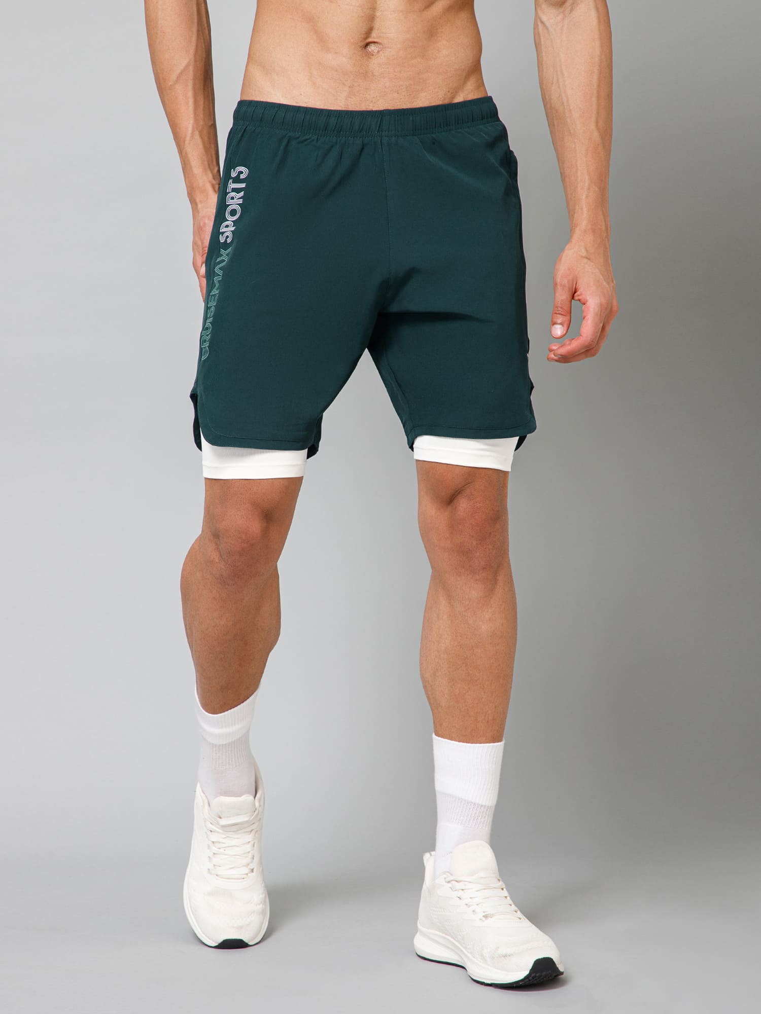 MB MUSCLE FIT SHORTS-TITAN – Cruisemax Sports - Main Image