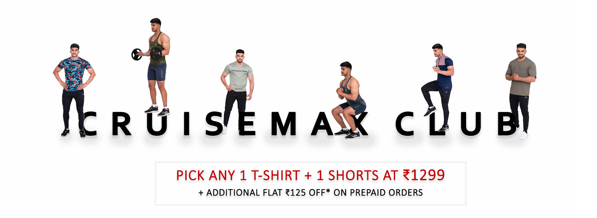 1 MB Shorts and 1 T-Shirt @ 1299
