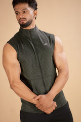 MB-CMS-HALF-SLEEVE-JACKET-ARMY-GREEN