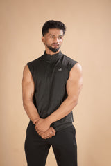 MB-CMS-HALF-SLEEVE-JACKET-BLACK