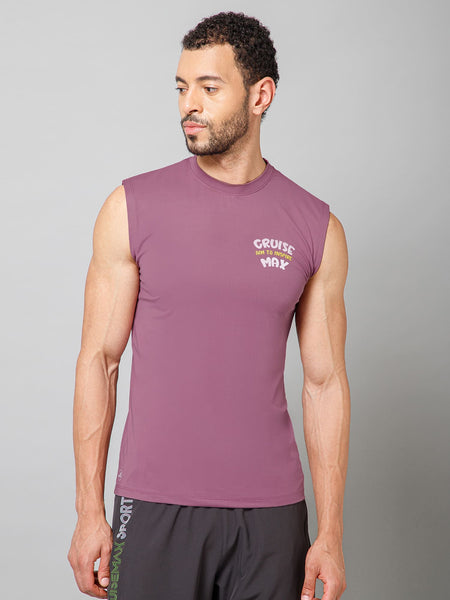 RS HIGH PERFORMANCE TANK TOP-FADED PURPLE – Cruisemax Sports