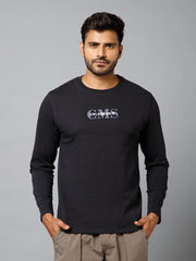 MB ULTRA SOFT FULL SLEEVE T-SHIRT BLACK