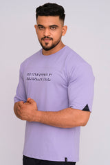 Rudestyle HD oversized T-Shirt - Lilac