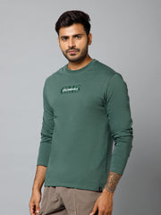 MB ULTRA SOFT FULL SLEEVE T-SHIRT GREEN