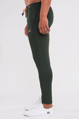 RUDESTYLE POWER TRAINING TRACK PANTS - Olive Green (D)