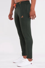 RUDESTYLE POWER TRAINING TRACK PANTS - Olive Green (D)