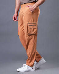 RUDESTYLE CARGO PANT- CARAMEL