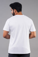 MINIMAL BUZZ STAY HARD GRAPHIC T-SHIRTS - WHITE (D)
