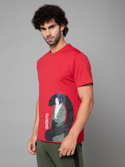 RUDESTYLE ICONIC ANIME T-SHIRT-PERSIAN RED