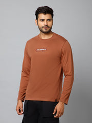MB ULTRA SOFT FULL SLEEVE T-SHIRT RUST