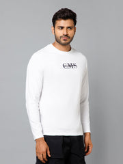 MB ULTRA SOFT FULL SLEEVE T-SHIRT WHITE
