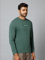 MB ULTRA SOFT FULL SLEEVE T-SHIRT GREEN