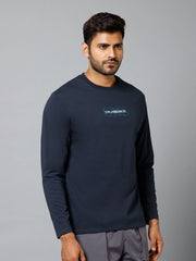 MB ULTRA SOFT FULL SLEEVE T-SHIRT NAVY