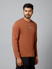MB ULTRA SOFT FULL SLEEVE T-SHIRT RUST