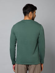 MB ULTRA SOFT FULL SLEEVE T-SHIRT GREEN