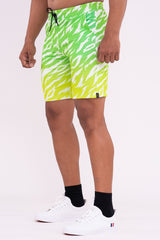 RudeStyle Athleisure Shorts - Neon Ombre