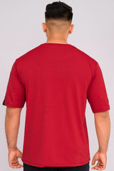 Rudestyle HD oversized T-Shirt - Persian Red
