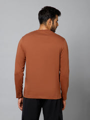MB ULTRA SOFT FULL SLEEVE T-SHIRT RUST