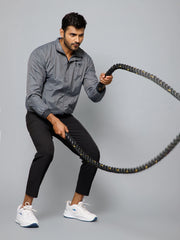 RS WIND BREAKER JACKET SEAL GREY