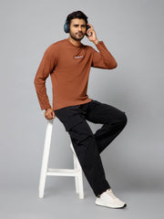 MB ULTRA SOFT FULL SLEEVE T-SHIRT RUST