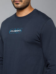 MB ULTRA SOFT FULL SLEEVE T-SHIRT NAVY
