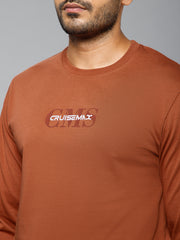 MB ULTRA SOFT FULL SLEEVE T-SHIRT RUST