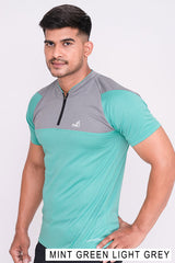 Rudestyle Track Pants and Stand Neck T-Shirt