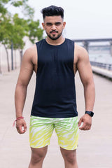 RudeStyle Athleisure Shorts - Neon Ombre