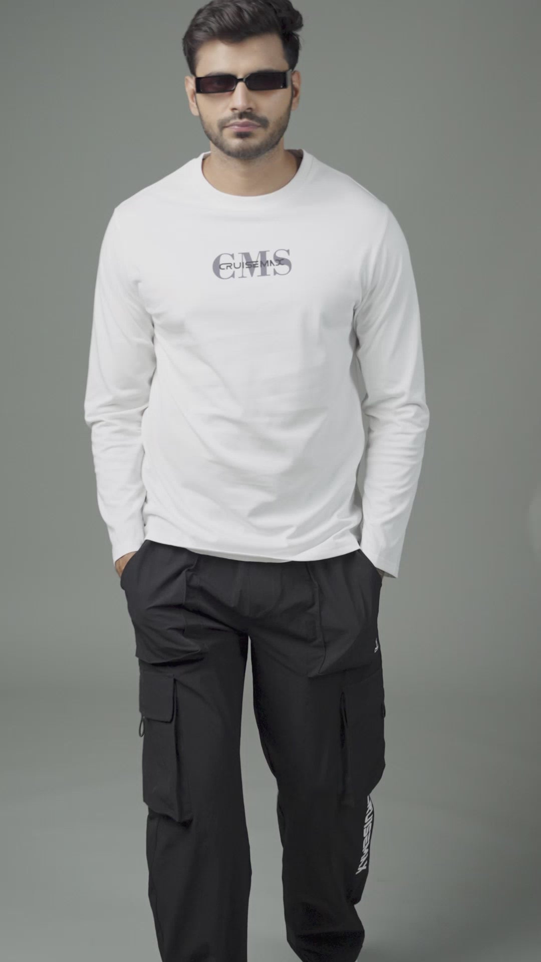 MB ULTRA SOFT FULL SLEEVE T-SHIRT NAVY