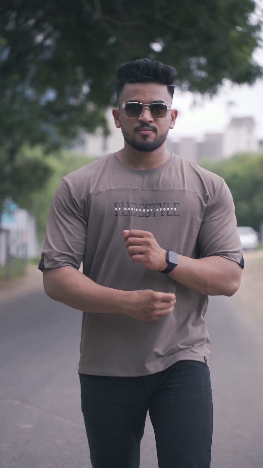 Rudestyle HD oversized T-Shirt - Lilac