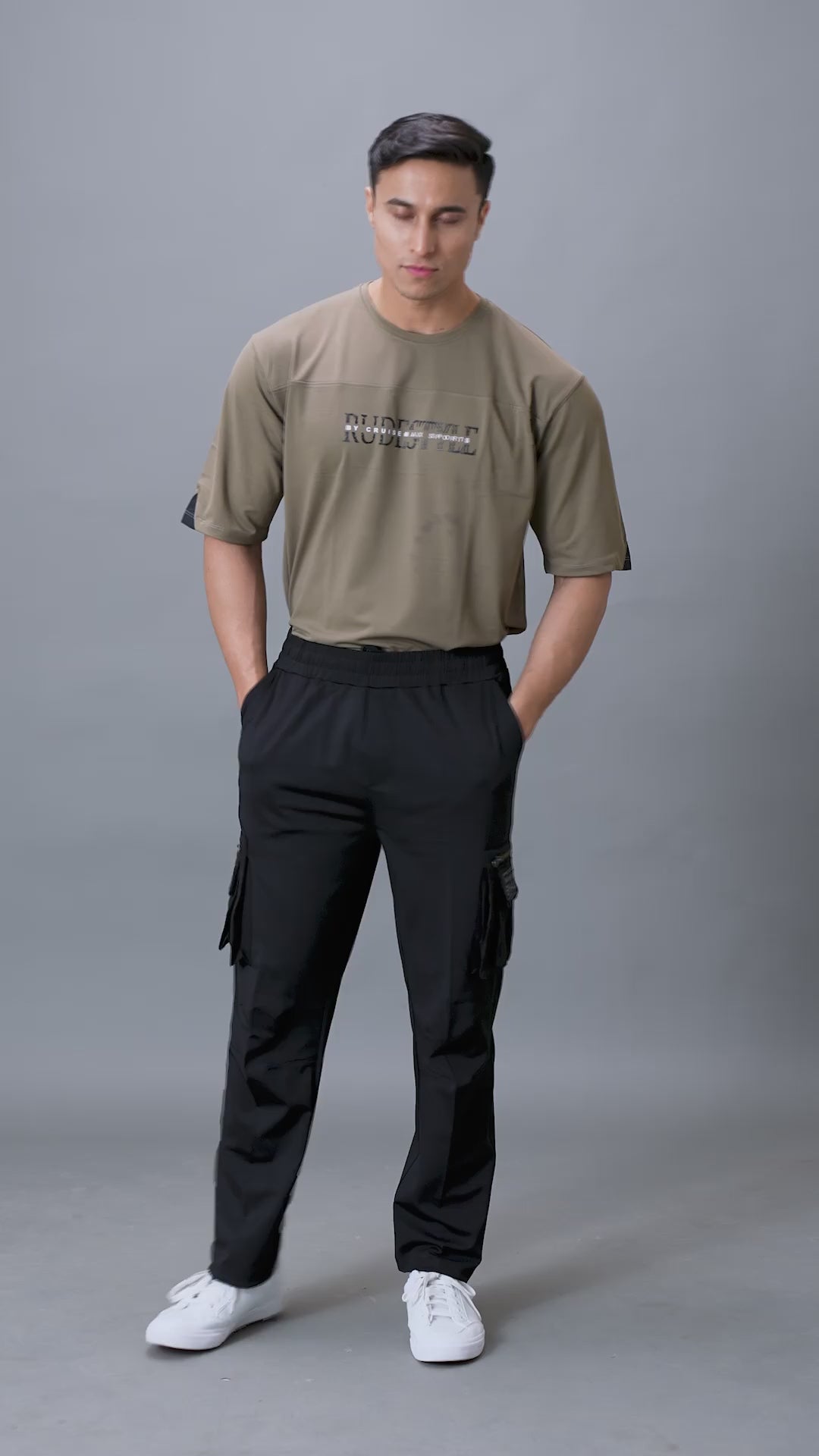 RUDESTYLE CARGO PANT- CARAMEL