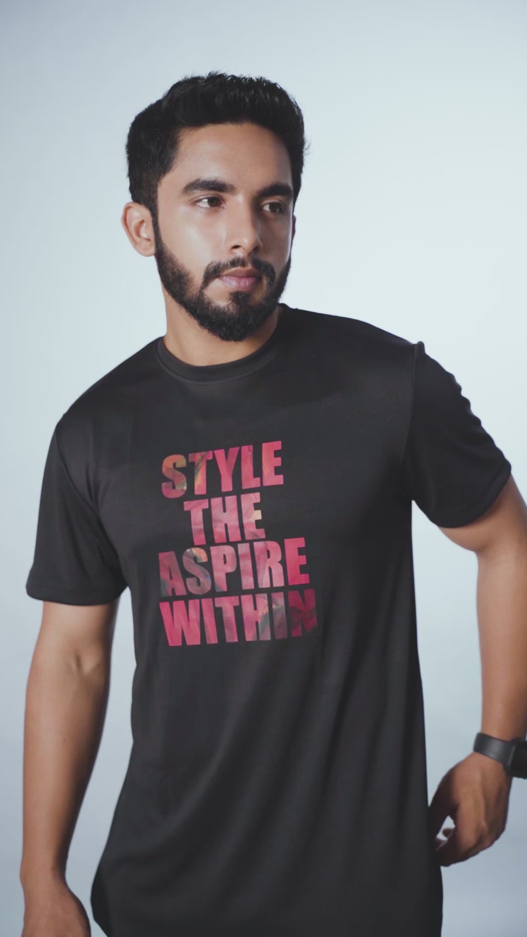 MINIMAL BUZZ VERSITY GRAPHIC T-SHIRTS - NAVY (D)