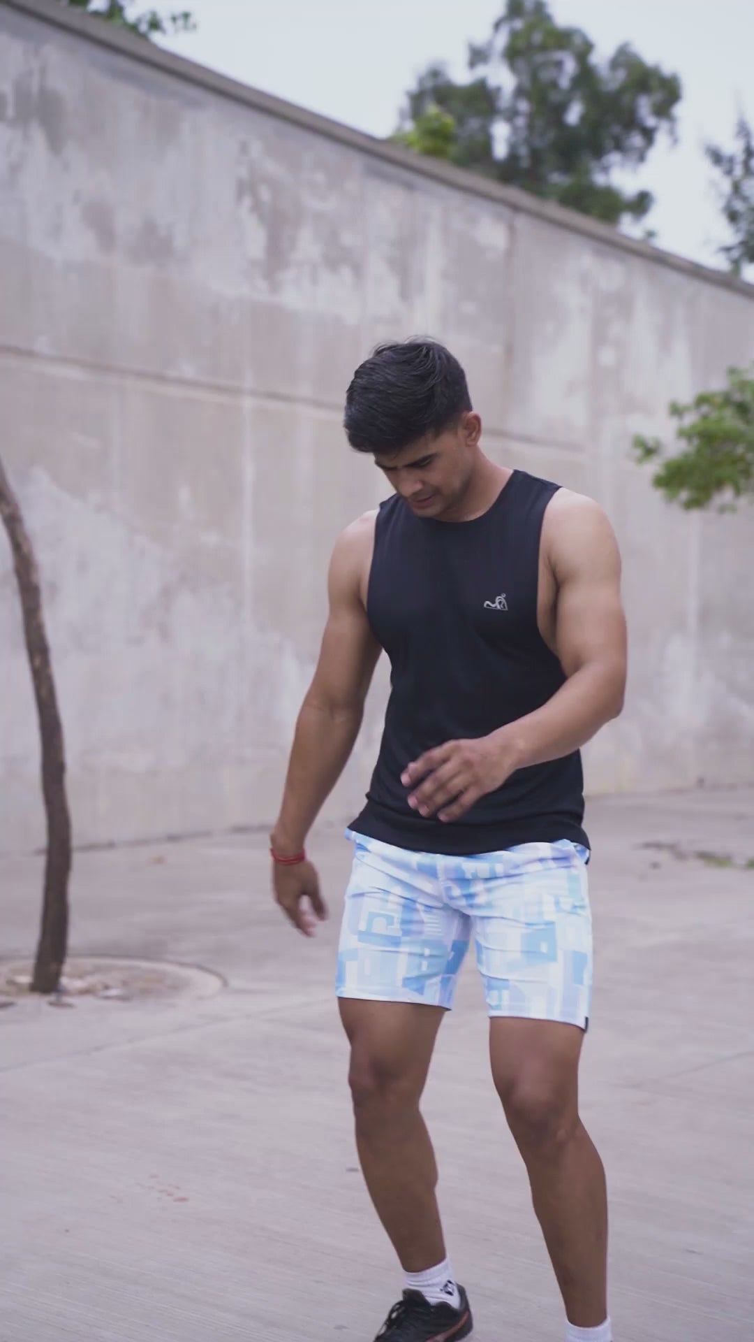 RudeStyle Athleisure Shorts - Neon Ombre